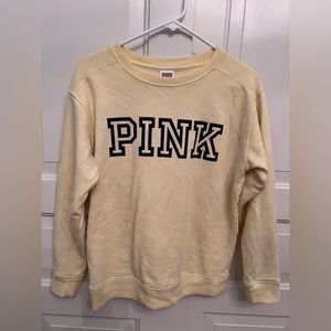 Yellow PINK sweatshirt!